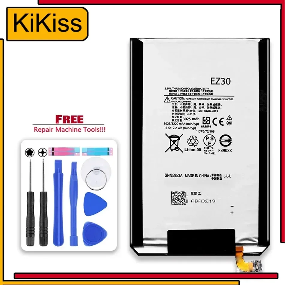 EZ30 Battery 3220Mah for Motorola Nexus 6 Google XT1115 XT1110 Xt1103 For Nexus6 Mobile Phone Bateria