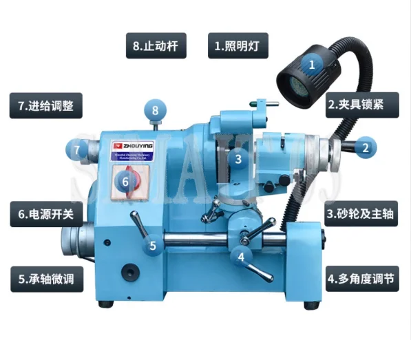 قاطعة طحن فولاذية التنغستن العالمية - مطحنة دقيقة متعددة الوظائف #5