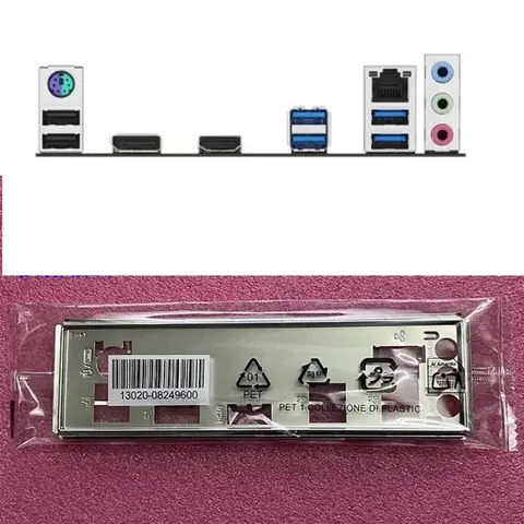 Original I/O IO Shield for ASUS PRIME B550M-K ARGB Motherboard Bezel BackPlate Bracket