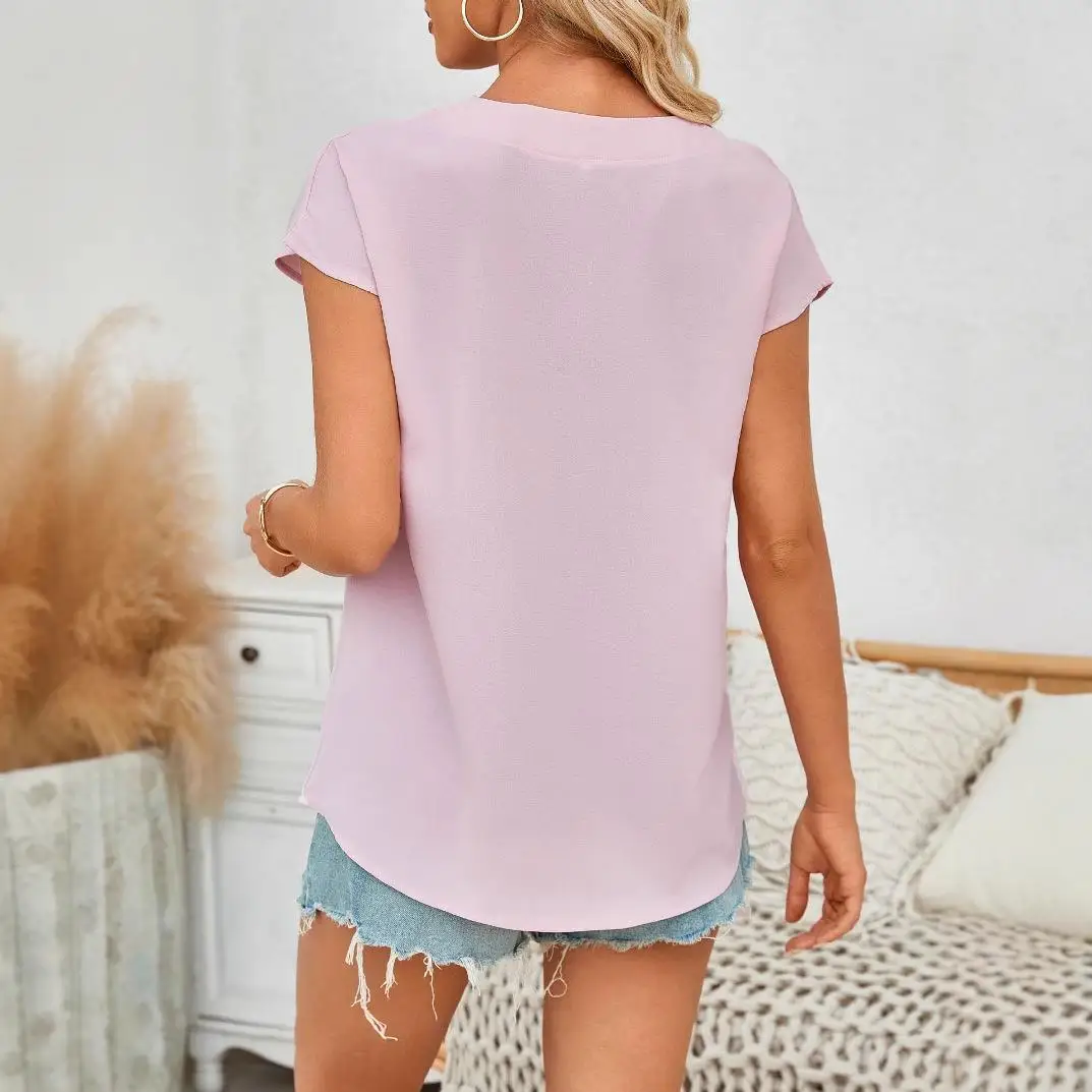 

Женский воротник Faion irt Женская одежда Batwing Sve из полиэстера, недеформируемая, обычная, тонкая, весенняя, сезонная одежда