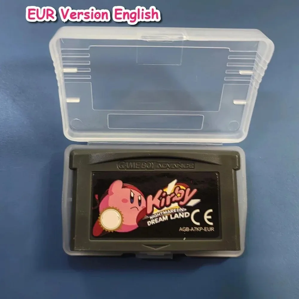 خرطوشة لعبة كيربي 32 بت لجهاز GBA NDS النسخة الإنجليزية - ميرور نايتمير في دريم لاند - بطاقة وحدة تحكم الفيديو
