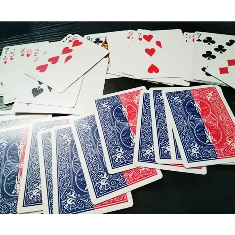 

1 DECK 52 Shades of Red Shin Lim Card Magic Trick Close up Recommend Close Up Magic Gimmick Magia Magie Props