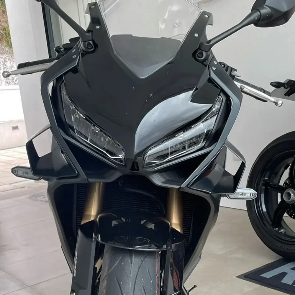 For CBR650R CBR 650R 2019 2020 2021 2022 2023 Front Fairing Winglets Aerodynamic Wing Shell Cover Protection Guards Kit