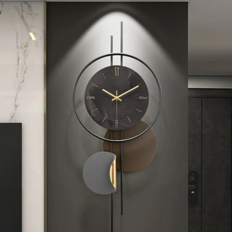 

Minimalist Stylish Wall Clocks Mural Wall Clocks Elegant Room Ornaments Clock Home Decorating Items Clock Creativity Design