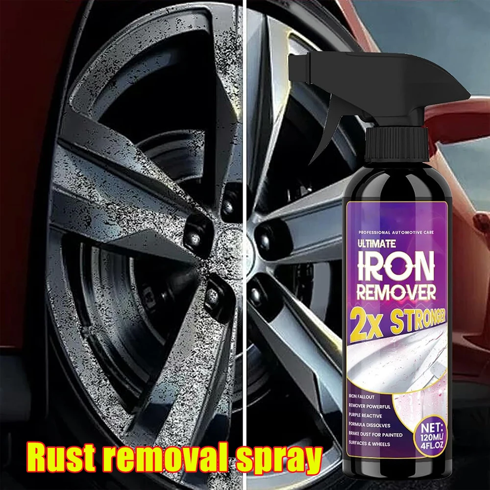 

Car Rust Remover Spray Tire Metal Surface Cleaning Anti Oxidation Derusting Renovation Cleaner Heavy Duty For Chassis Underbody