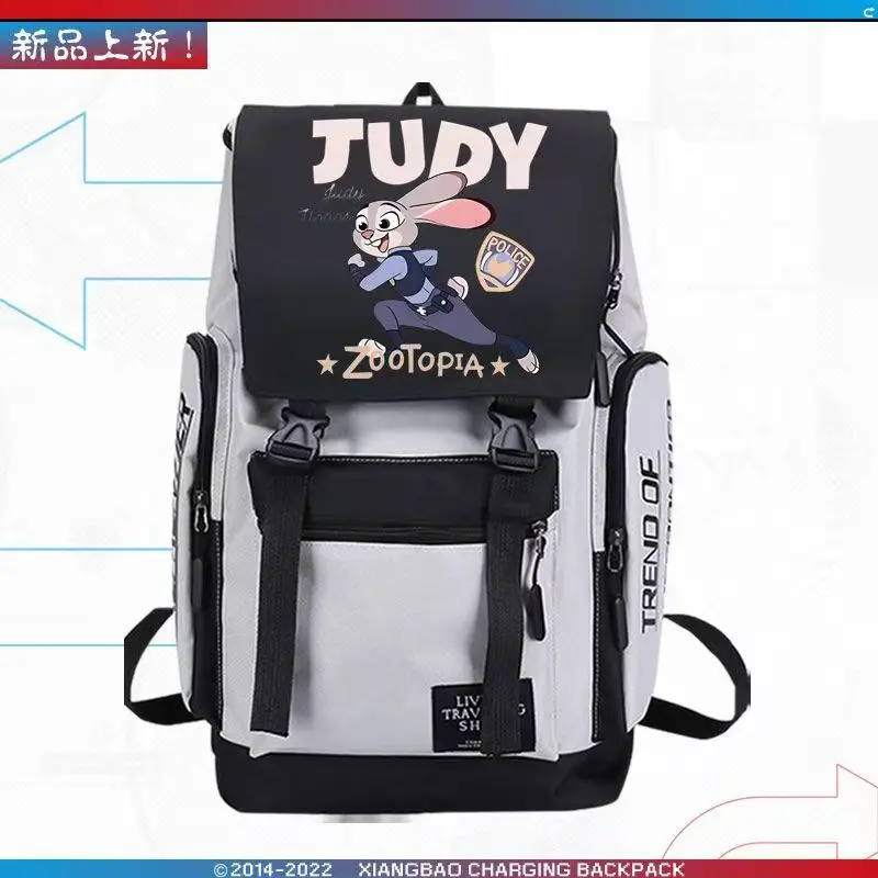 

Зоотопия коллатес с Джудит Ник Фокс для отдыха и студенческих рюкзаков большой вместимости для мужчин и женщин. WW