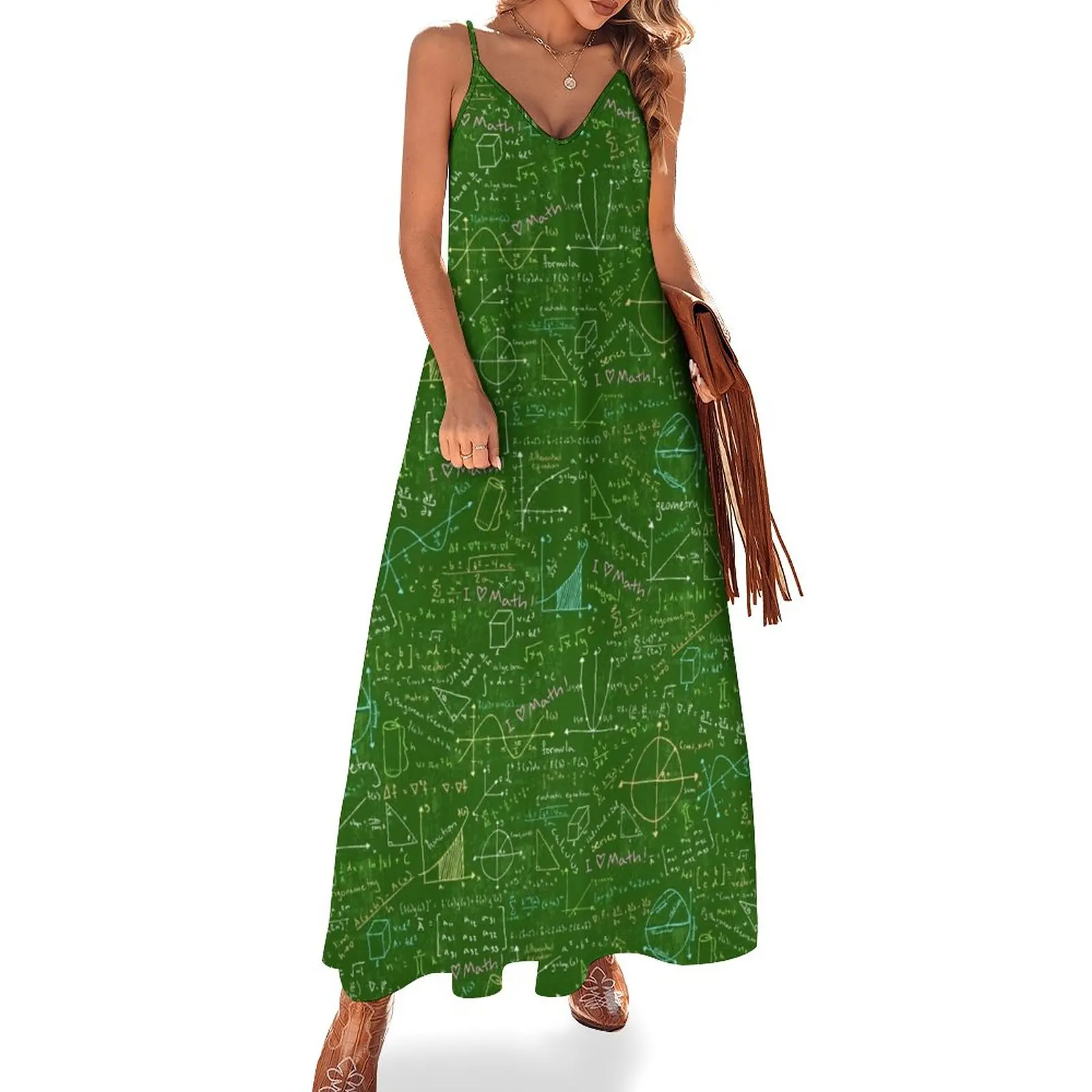 

Math Lessons Sleeveless Dress summer women's dress 2024 Bridesmaid dress woman luxury evening dresses for women 2024