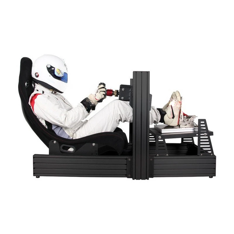 

Racing emulator aluminum profile bracket, game steering wheel