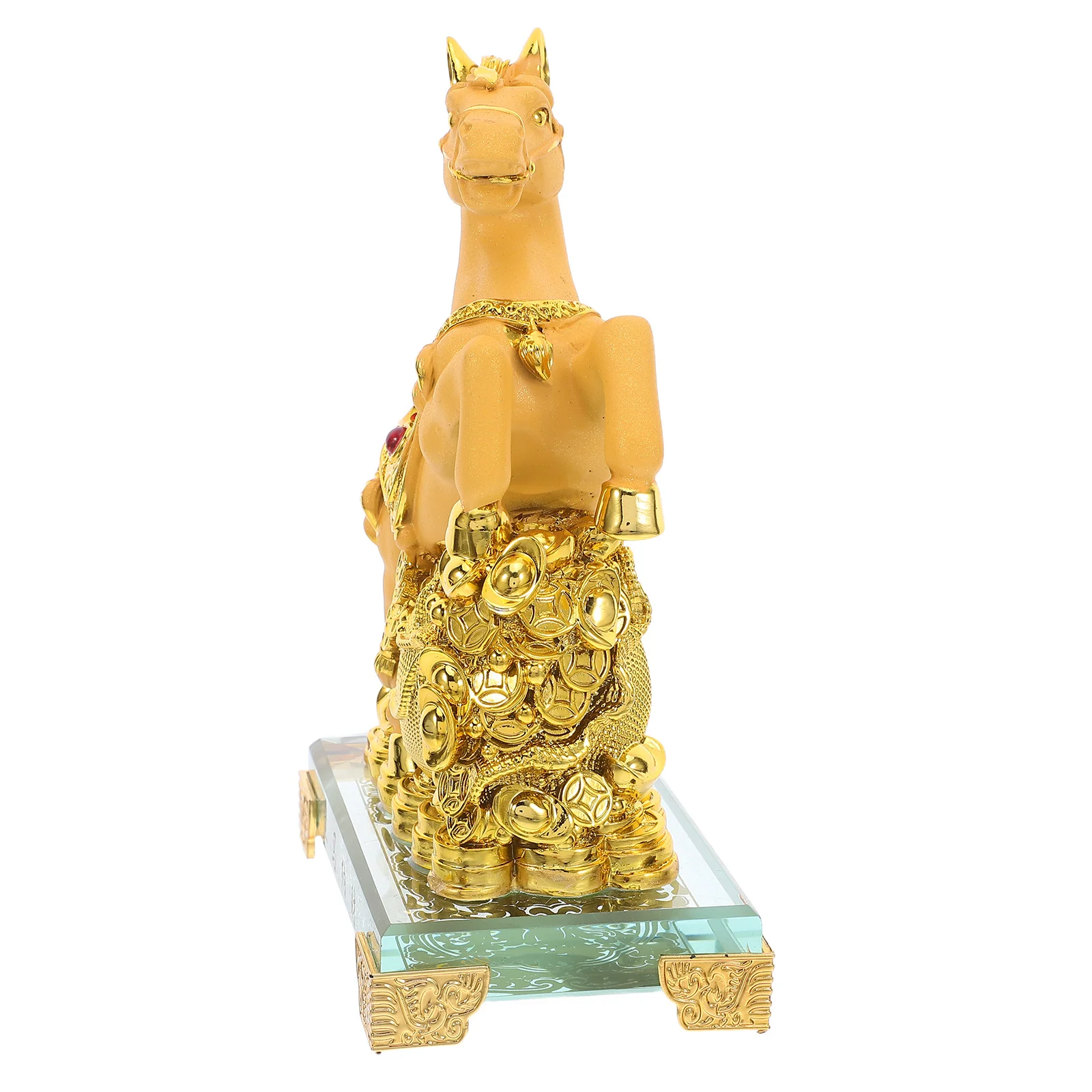 

Year Of The Horse Lucky Zodiac Animal Statue For Home Office Decor Feng Shui Desktop Ornament Chinese New Year Gift