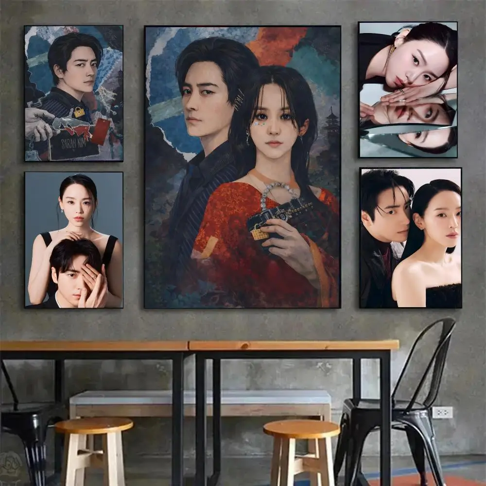 Korean Drama Style T-The Art of S-Sarah Poster Painting Wall Art Mural for Living Room Home Decor and Gifts