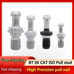 BT30 BT40 BT50 Pull Nail  MAZAK40 SK40 JT40 SK40 DIN69872 ISO30 ISO20 Tool Holder Spindle Pull Stud