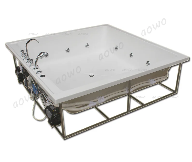 

Classic Style Yakozi Price 2 Person Embedded Bathroom Furniture Spa Pool Massage Hot Tubs Vasca Idromassaggio