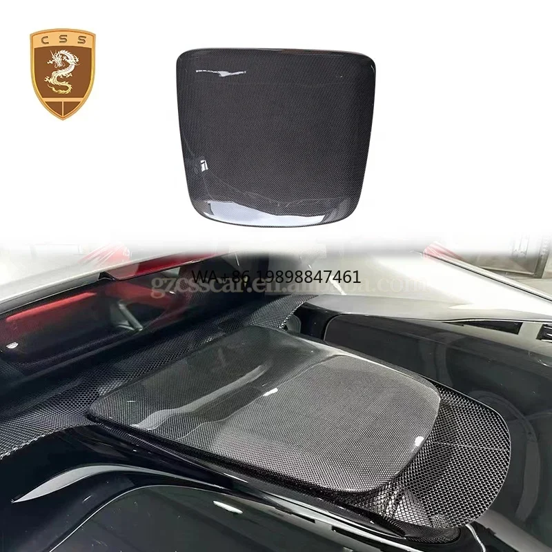 

Auto Accessories OEM Style for Ferrari 296 GTB Dry Carbon Fiber Rear Interior Engine Cover