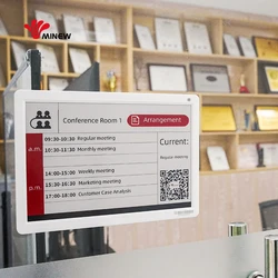 MinewTag 5pcs 11.6inch Large Size Conference door Sign Eink Paperless Electronic Signage for Office