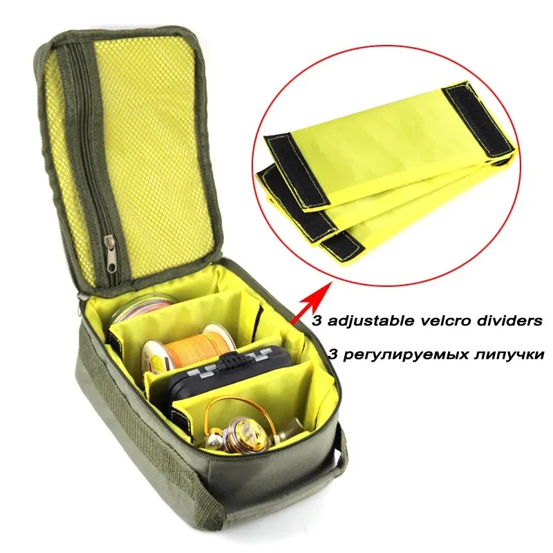 Funda de carrete Oxford gran capacidad para aparejos de pesca - imagen 5
