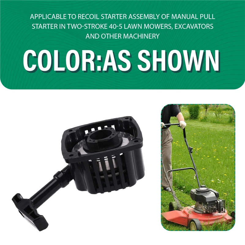 

【24 Hours Sale】Digger Starter Assembly Bearing Accessories 40-5 Two-Stroke Lawn Mower Hand Puller Super Easy Start Dial