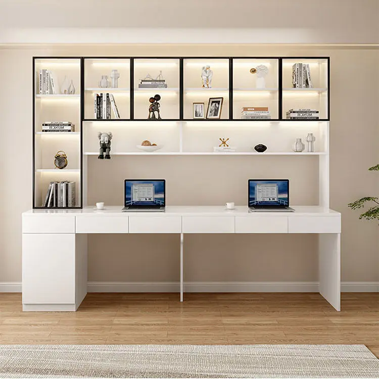 Student study table Home computer desk Bedroom Desktop light luxury desk Workbench