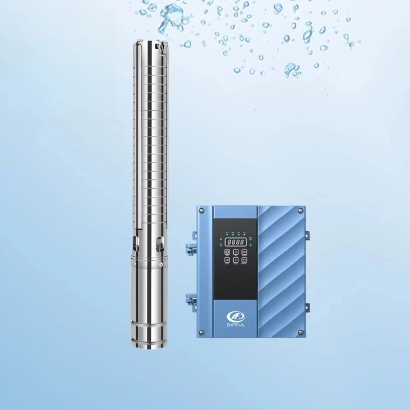 

2hp Submersible High Head Solar Water Pump Solar Powered Pumps