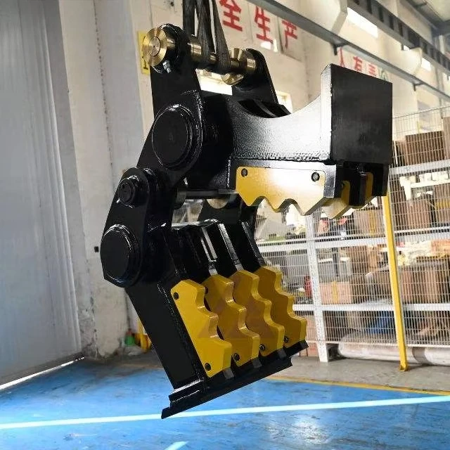 كسارة القص الخرسانية الميكانيكية لملحقات هدم الحفارة وإعادة التدوير #4