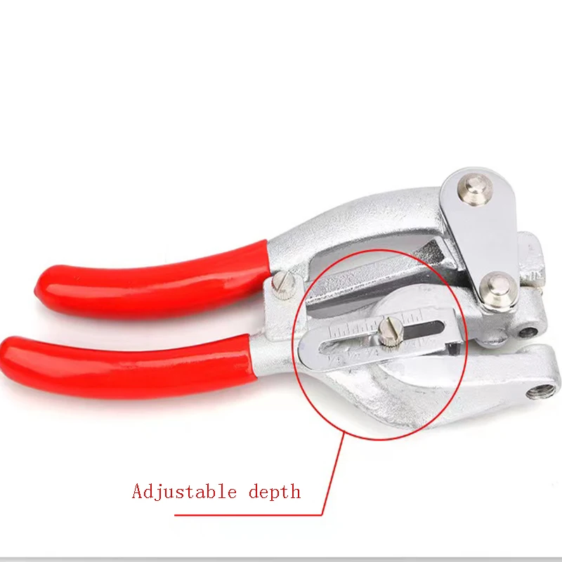 New Handheld Electric Punch Kit Carbon Steel Plastic Punching Pliers Stainless Steel Aluminum Leather Punch Kit