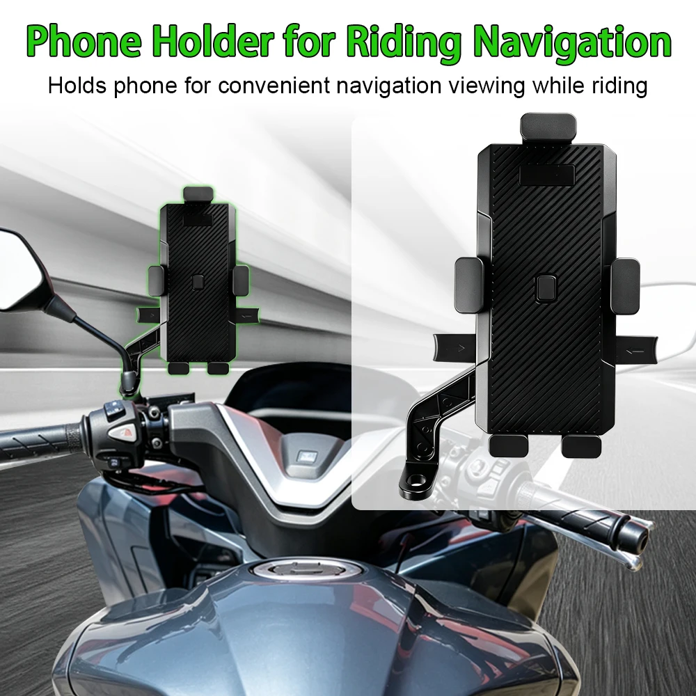 Universal Mobile Phone Holder Bracket For Bicycle Motorcycle iPhone Xiaomi Samsung 360 Rotatable Handlebar Mount GPS Cycling