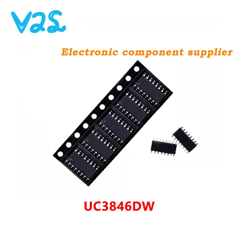 UC3846DW UC3846 Sop-16 Chipset, 100% Novo, 5-10Pcs