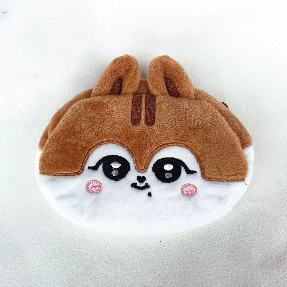 Kpop Ive Minive Park Cartoon Mini Pluche Portemonnee Zhangyuanying Wonyong Yujin Gaeul Liz Rei Leeseo Pouch Cadeau Fans Collectie