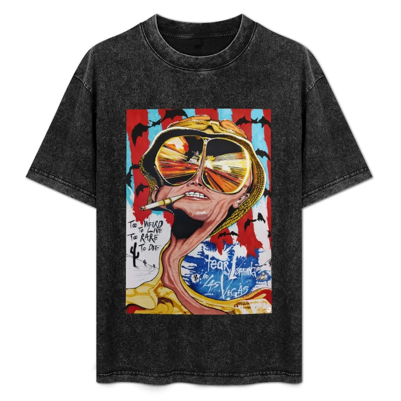 

Fear and Loathing in Las Vegas T-Shirt Gym Wear Breathable Short Sleeve Tee