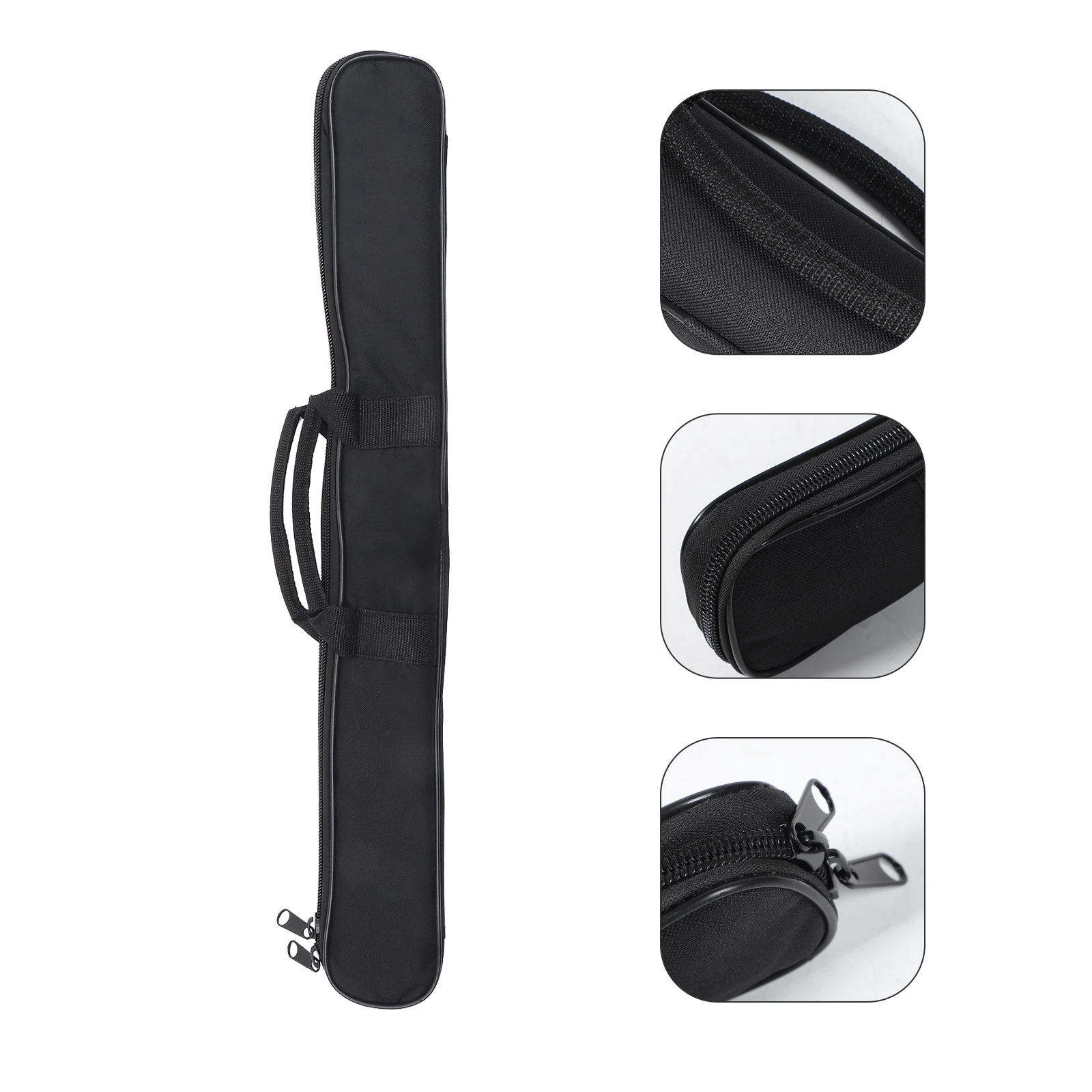 

Dizi Bag Flute Accessories Bags with Strap Musical Instrument Storage Carry Bhansuri Black Practice Chanter Case Student