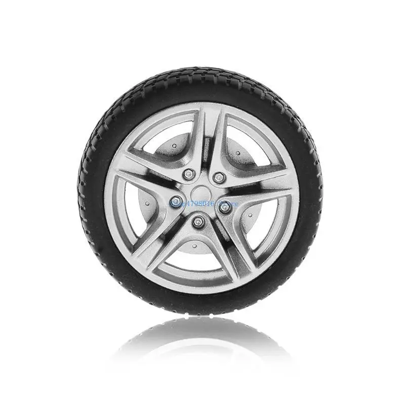 

4pcs 48mm Simulation Rubber Wheel Tire Wheel Toy Model DIY RC Spare Parts