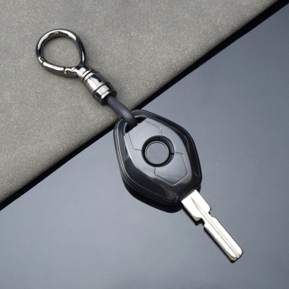 TPU Remote Car Key Cover Holder Key Case for Bmw E46 E39 E53 X5 X3 E83 X3 Serie 7 5 3 330i Auto Accessories Keychain