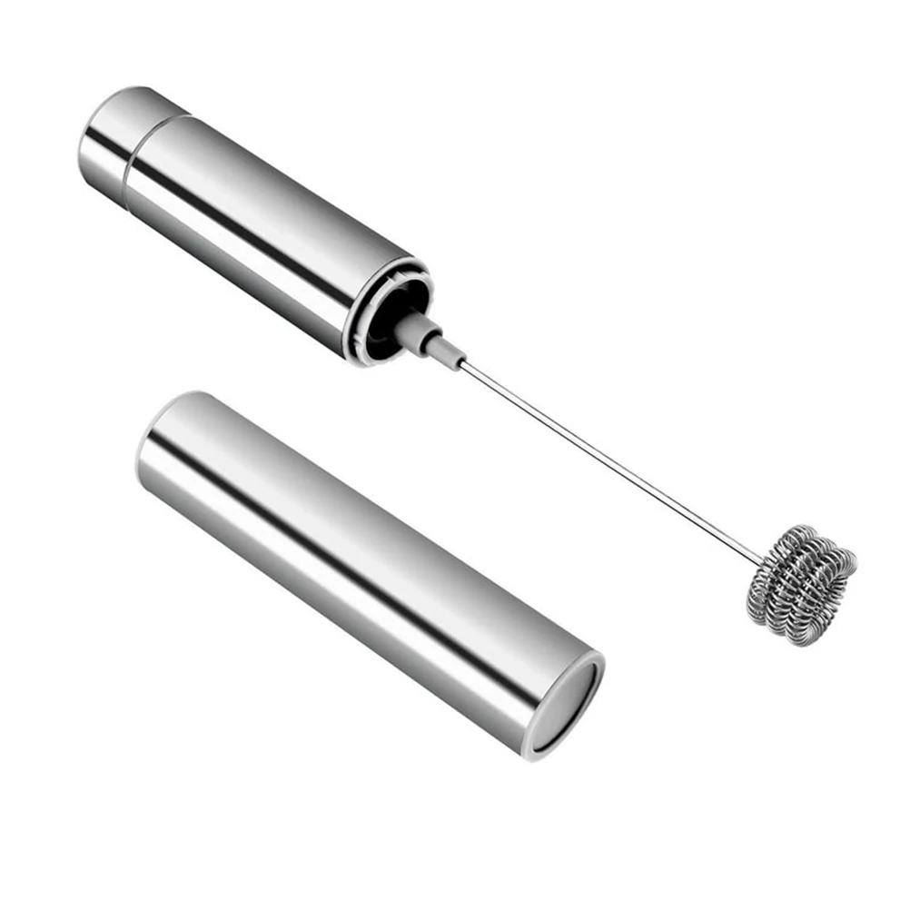 

Milk Frother H held Coffee Blender Layer Spring Mixer Stable Frothing Drink Making Storage Outdoor Kitchen Bar