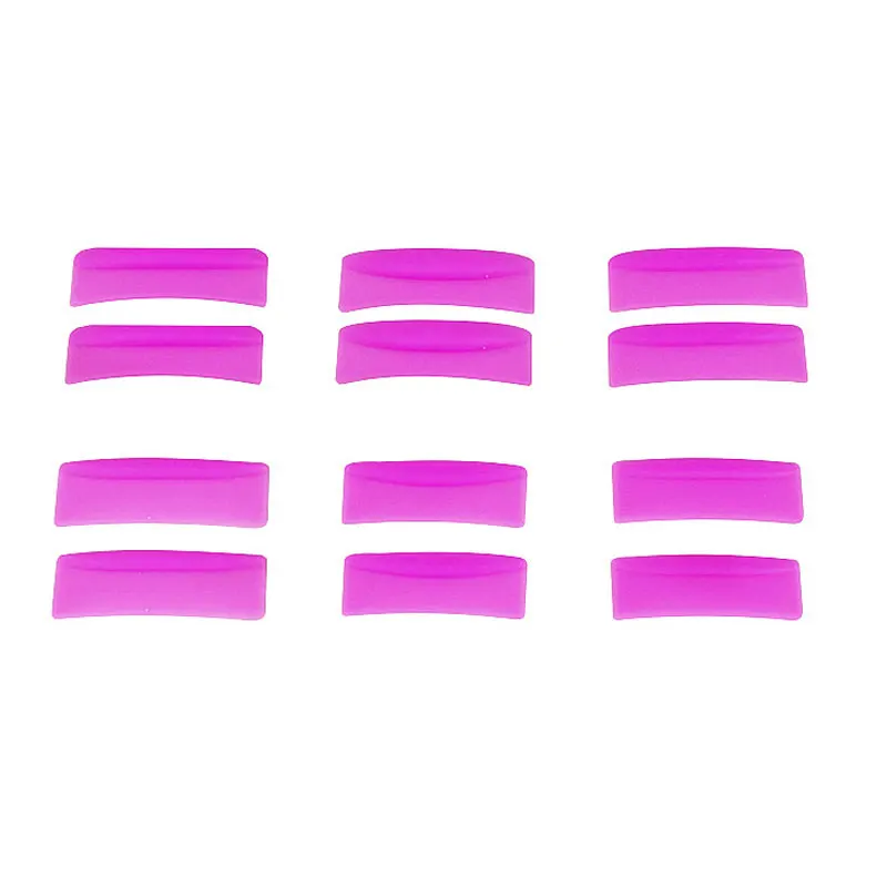 6Pairs Reusable Eyelash Perming Pad Silicone Lash Lifting Kit Curler Curling Rod Shield Lashes Extension Supplies