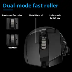 Logitech G502 Hero 25600 DPI - RGB y 11 botones programables