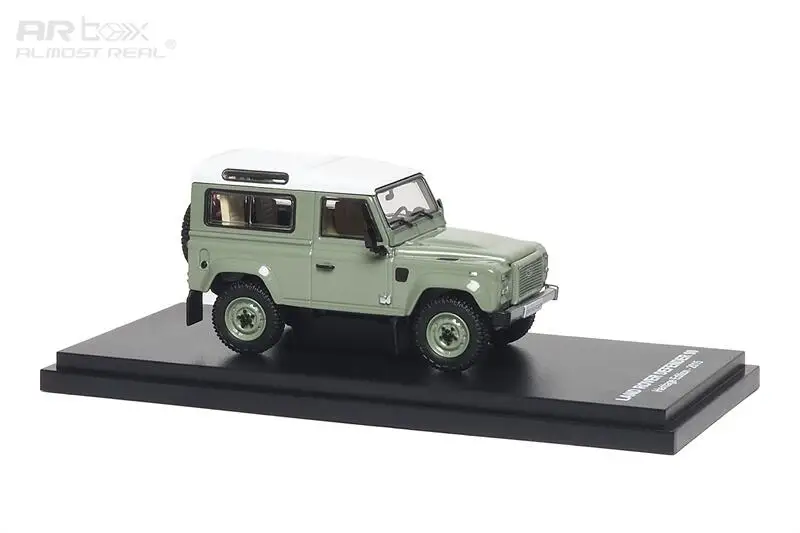

AR Box 1:64 2015 Defender 90 Heritage Edition Die-Cast Car Model Miniature Gifts