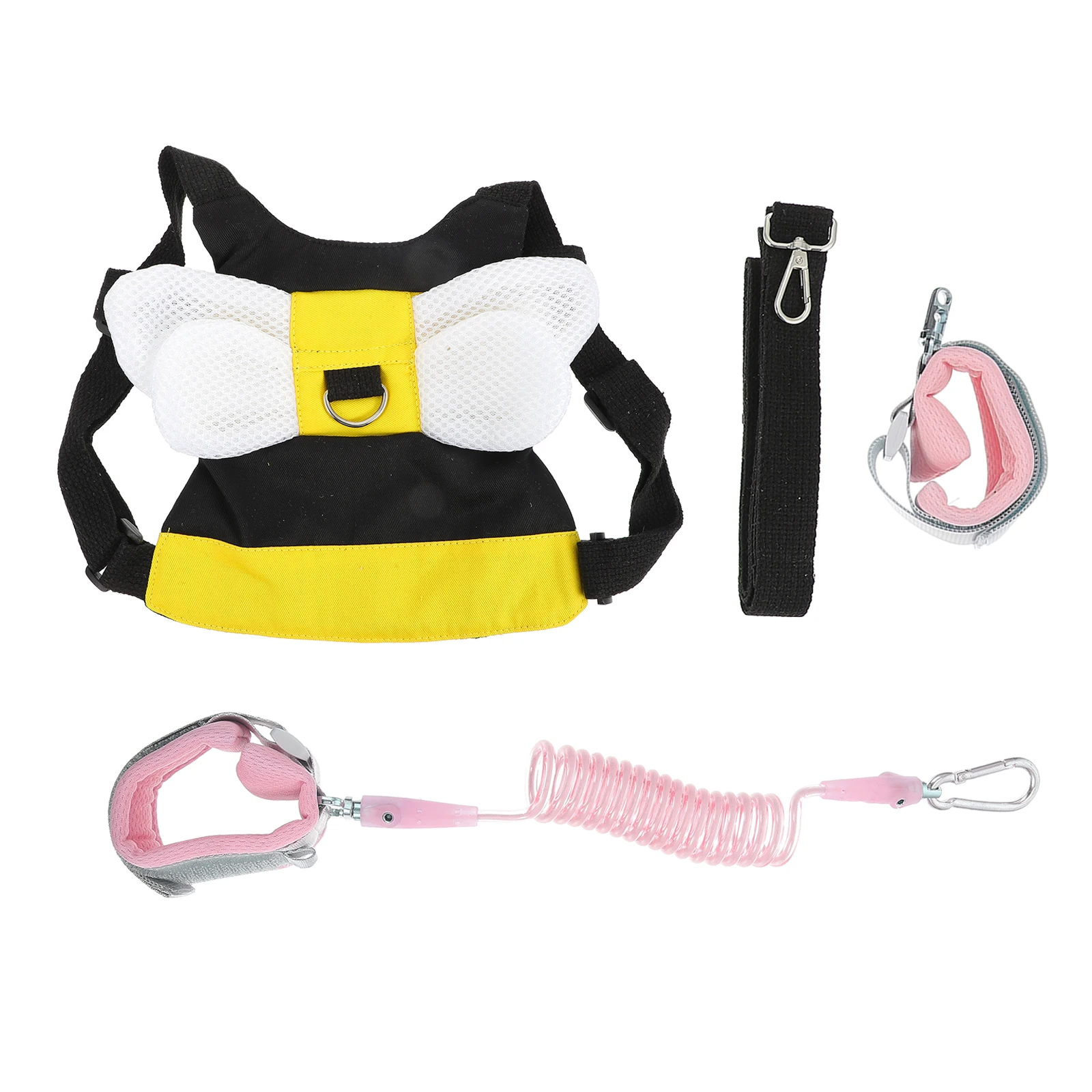 

Toddler Anti Lost Strap Kids Safety Harness Belt Adjustable Leash Wristb Child Walking Rope Breathable Straps D Rings Baby