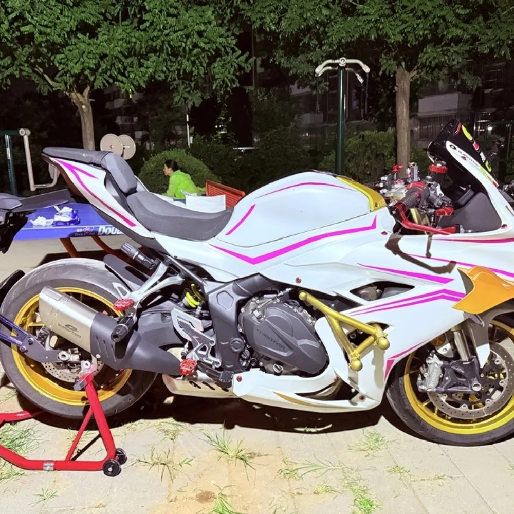 Motorcycle decals, modification decorations, prints, motorcycle body wraps, and masking stickers suitable for QJMOTOR SRK800RR