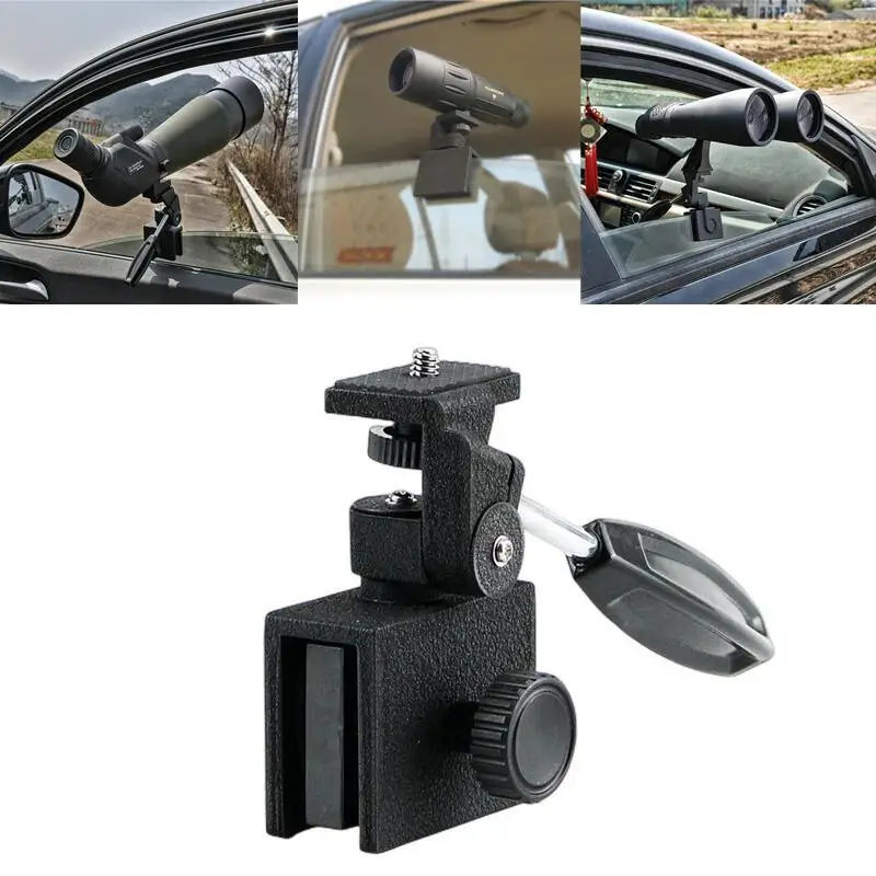 

Car Window Mount Clamp Metal 1/4 Inch Capacity 3kg for Monocular Binocular Telescope Camera Scope Night Vision Thermal Imager