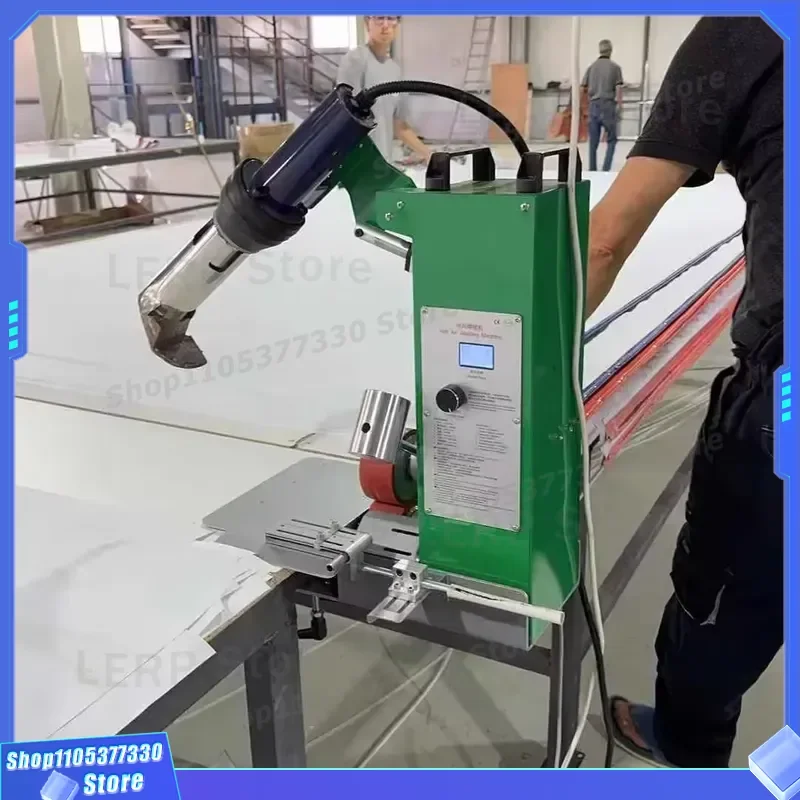 LST3400C Desktop Hot Air Welding Machine for PVC Tarpaulin Banner Vinyl Fabric Sealing Tool Industrial Grade Heat Gun