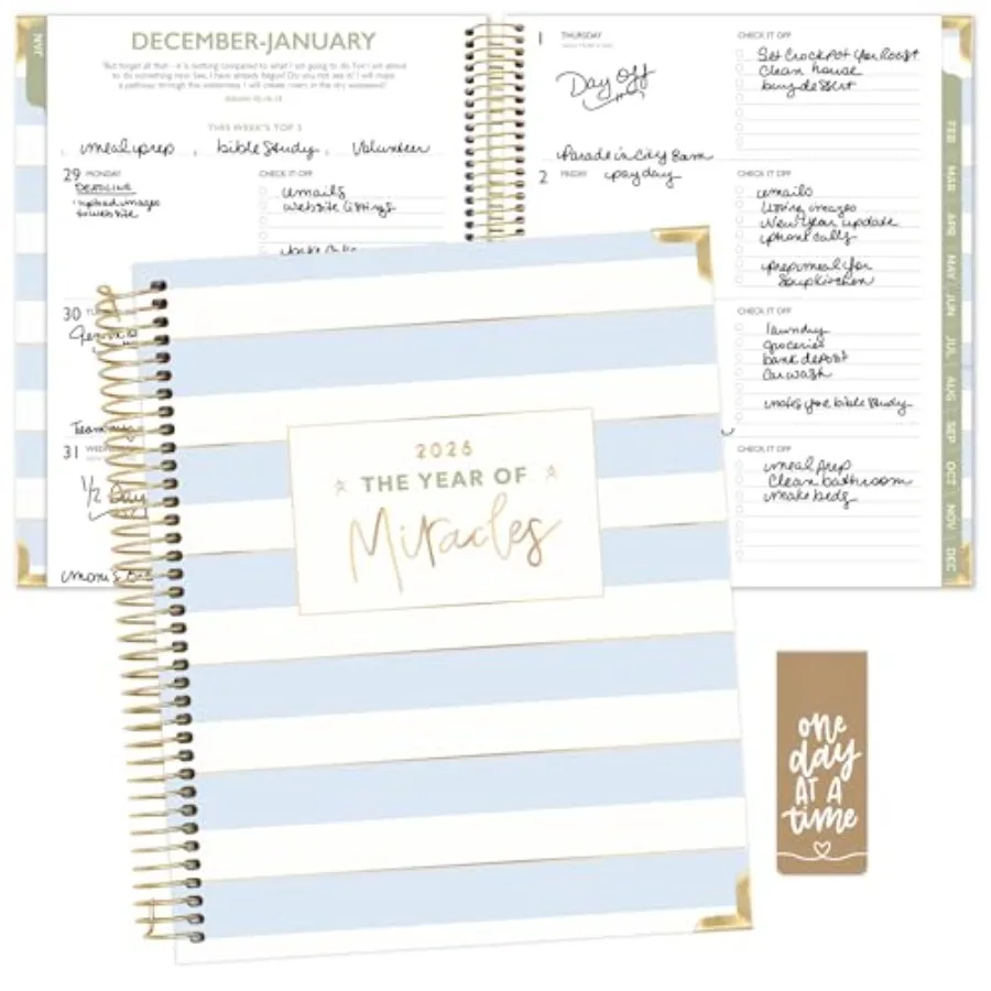 

x Cleerely Stated 2026 Planner January 2026 - December 2026 Hardcover Calendar Year Organizer - Religious Faith Based Monthly/W