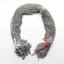 2mm stainless steel Necklaces Chains 45cm 50cm 60cm with Lobster Clasp DIY pendants Jewelry Accessories Wholesale 100pcs/lot