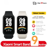 Versión global Xiaomi Smart Band 9 Active Pantalla TFT de 1,47 pulgadas Xiaomi Band 9 Active Mi Band 9 Active Batería de hasta 18 días