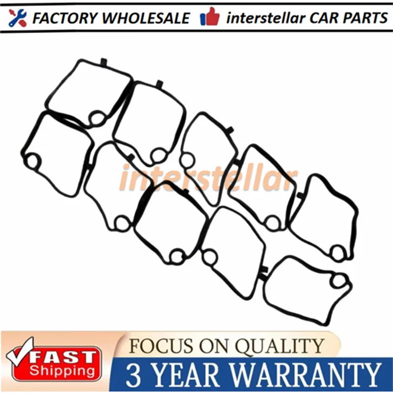NEW 1/5/10PCS Engine System Rubber Crankcase Gaskets for RVI Truck Oil Separator Gasket 20532891 7420532891 767.500 High Quality