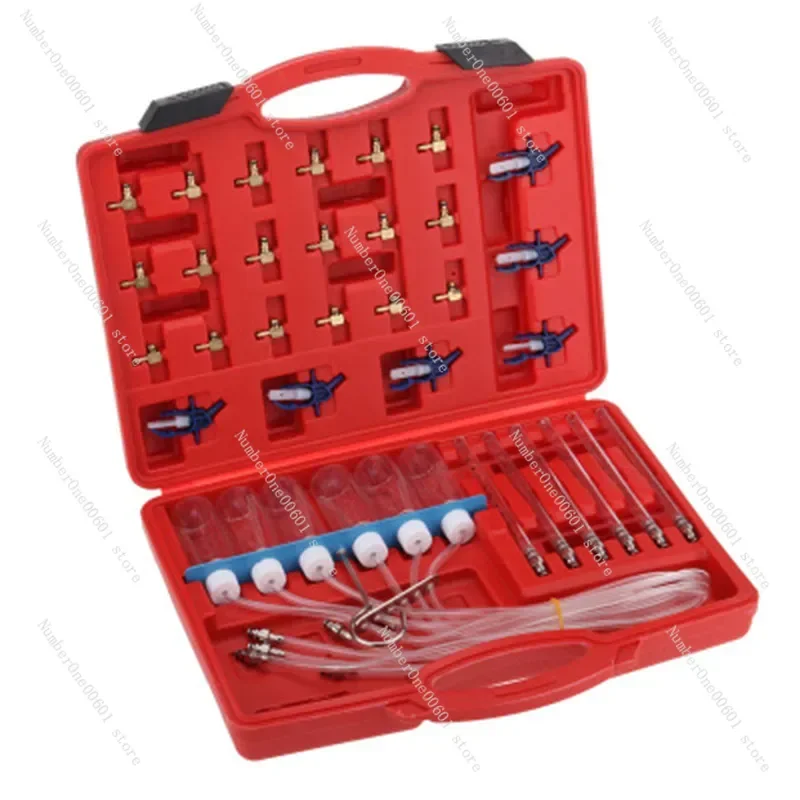 

Diesel Injector Detection Tool Diesel Injector Flow Meter Test Kit Common Rail Adaptor Fuel Tester Set