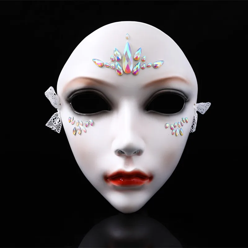 Halloween New Internet Celebrity All Things Have Spirit up Ancient Chinese  Show  Party Cosplay Mask Male and Female Friends