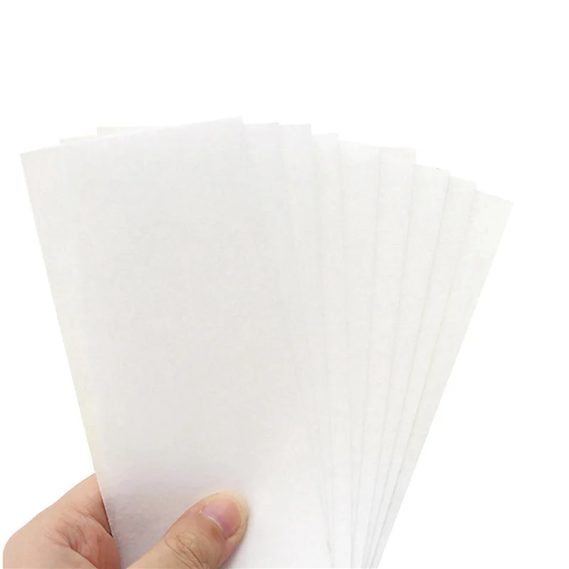 

AA20-DOLL WAX 500 Pcs Depilatory Papers Nonwoven Cloth For Face Neck Arm Leg Body Hair Removal Wax Paper Beauty Tools