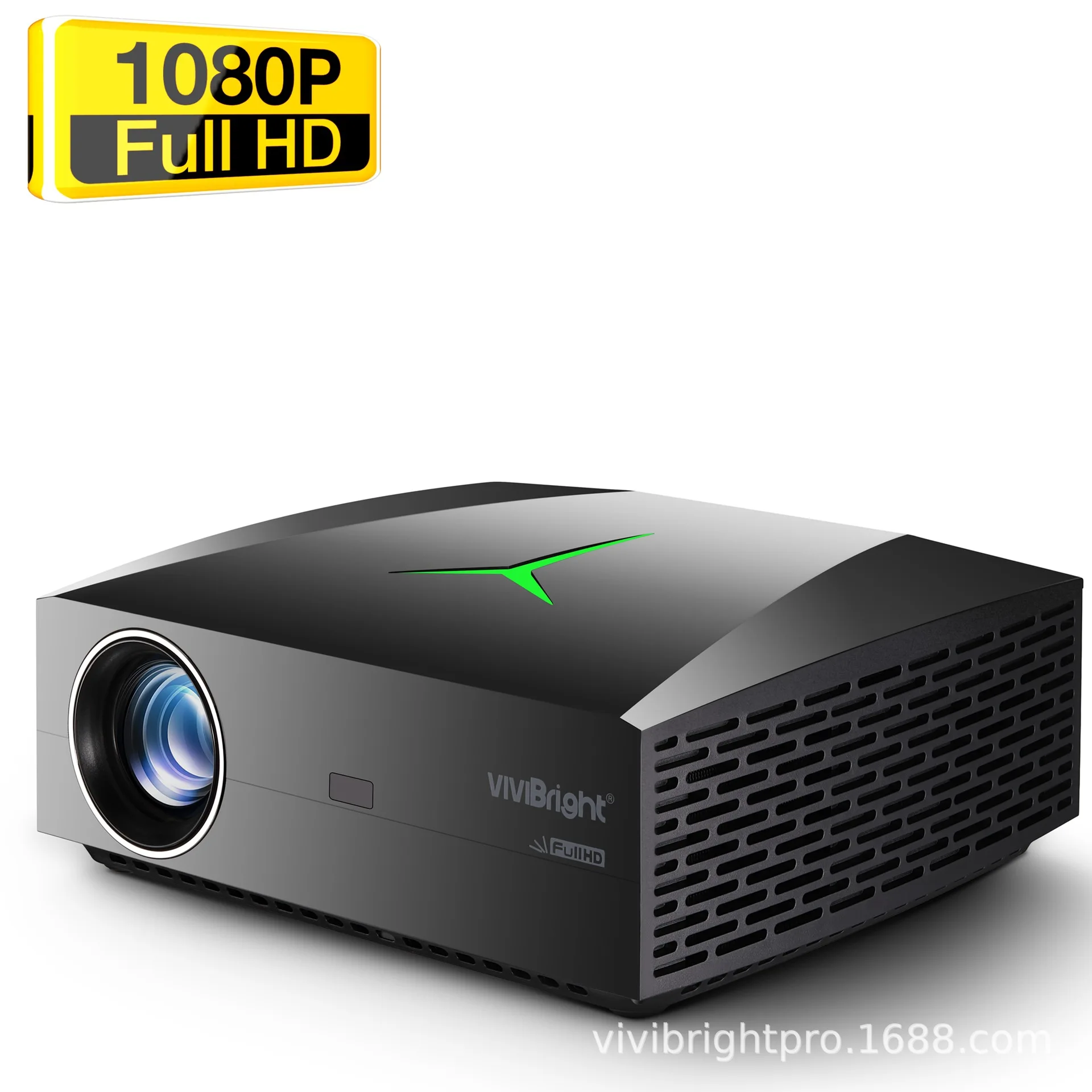 Projecteur de bureau HD 1080P, Android, WIFI, Bluetooth, pour Home cinéma