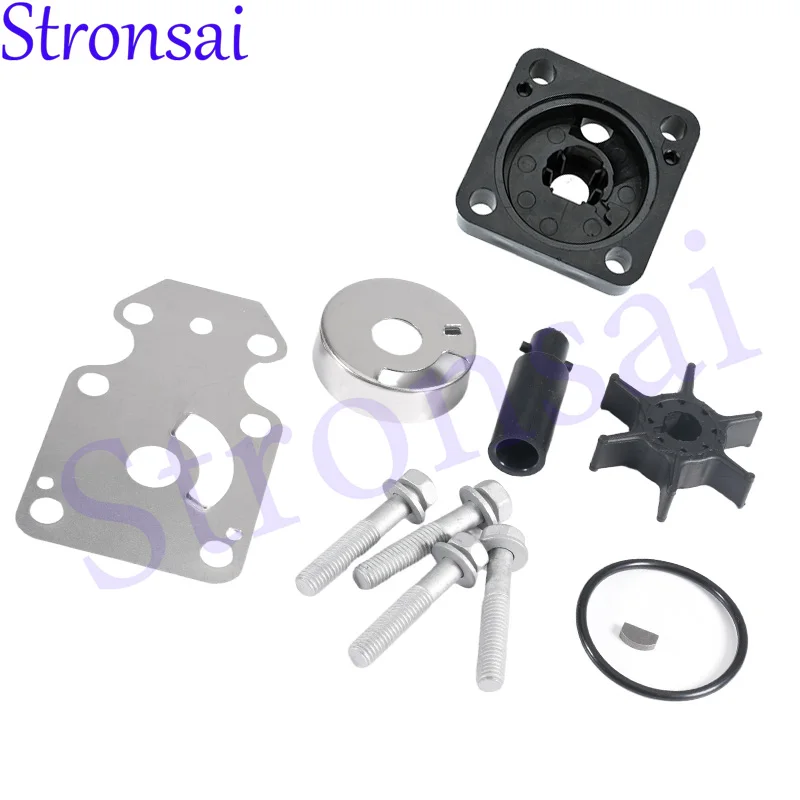 68T-W0078 Water Pump Service Kit with Housing for Yamaha Outboard Motor 4 Stroke 6HP 8HP 9.9 HP 68T-W0078-00-00 Sierra 18-3450