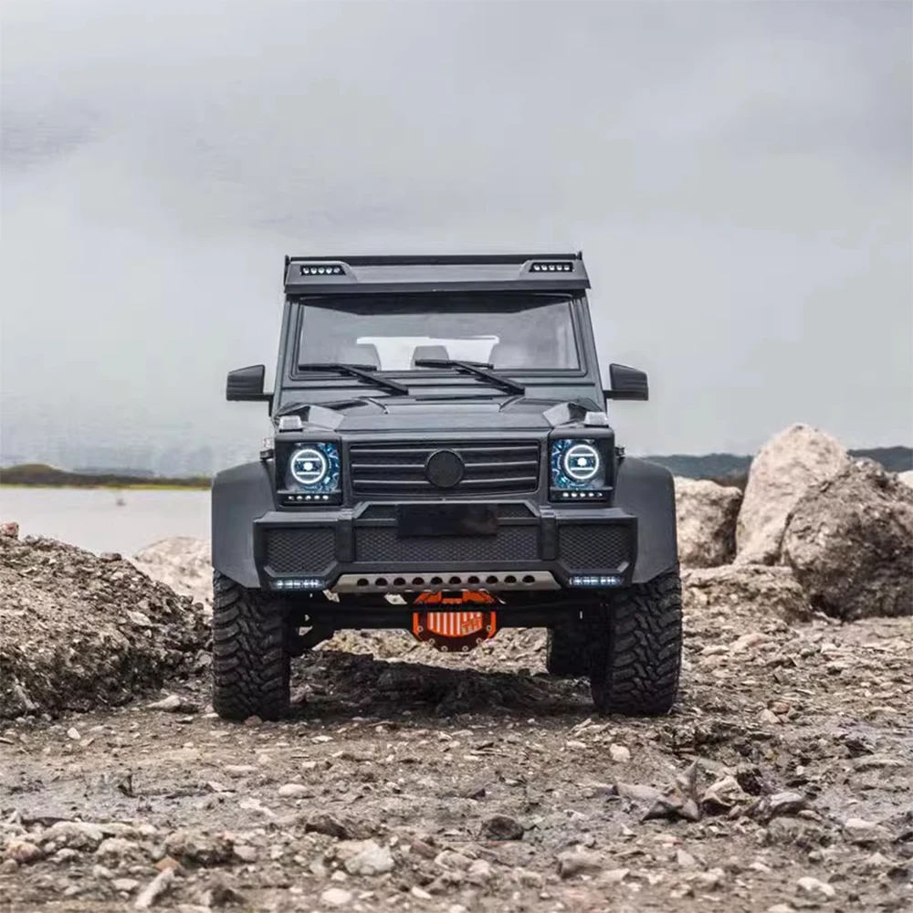 مجنزر كهربائي بجهاز تحكم عن بعد بقفل تفاضلي ، كم سيارة RC ، KM5 PRO ، G550 ، RTR ، محاكاة رباعية العجلات ، 1 ، 8