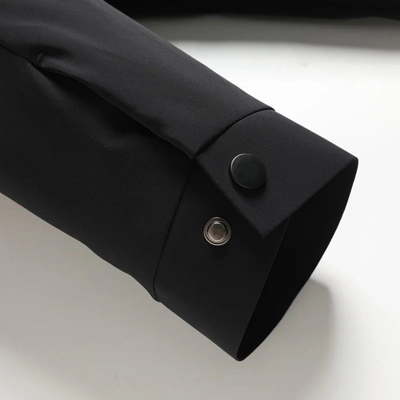 High-End Man Luxury down Jacket Lapel 3D Cutting Elegant Collar Warm Windproof British Style Fashion Winter Hot Men's Clothing